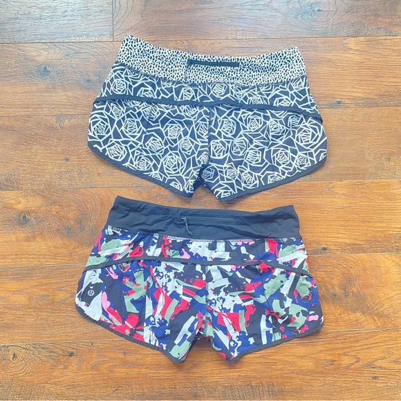 2 Lululemon Speed Short - Picture 2 of 3